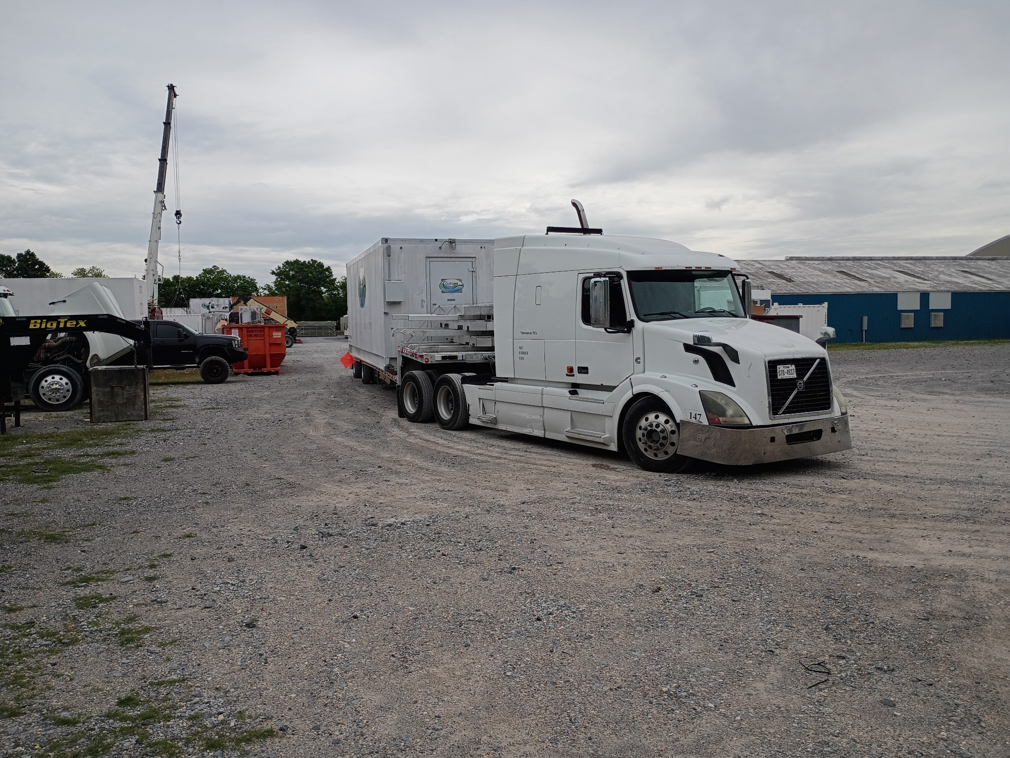 Mitchell & Son Trucking project - wide